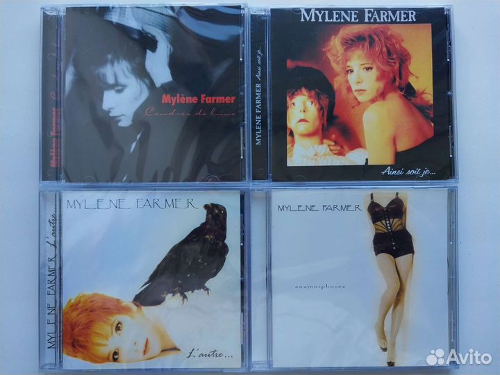 CD диски Madonna, Mylène Farmer