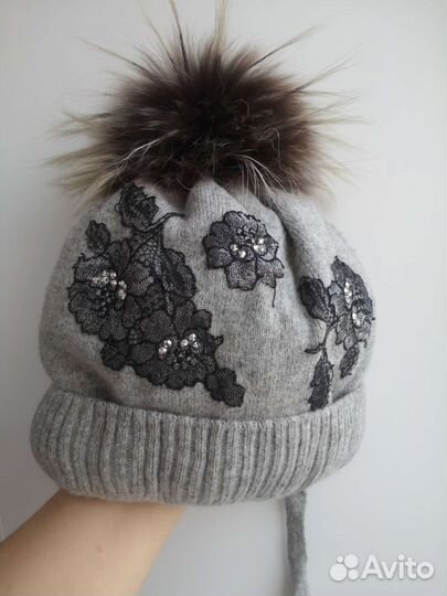 Зимняя шапка р. 52-54
