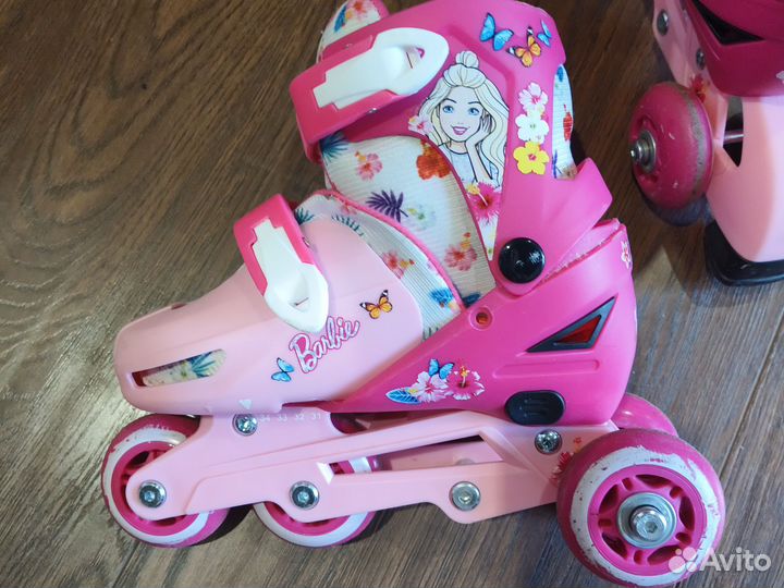 Ролики+ коньки детские раздвижные