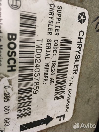 0285001093 Блок управления AirBag Chrysler Voyager