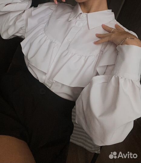 Рубашка белая