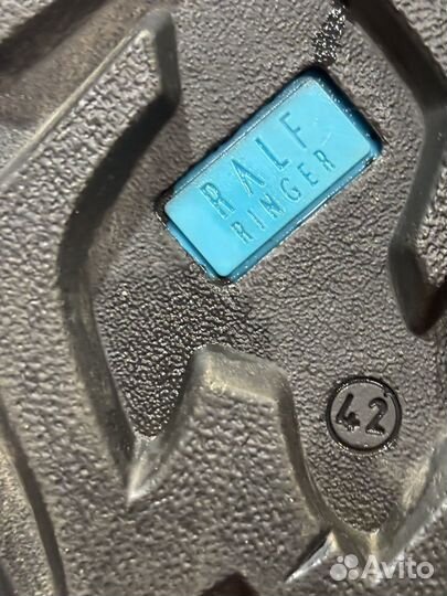 Ботинки ralf ringer мужские 42 размер