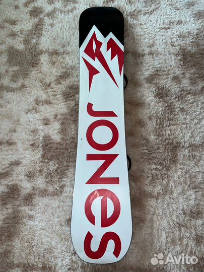 Сноуборд jones 161, 159, 163, 160 вайд комплект