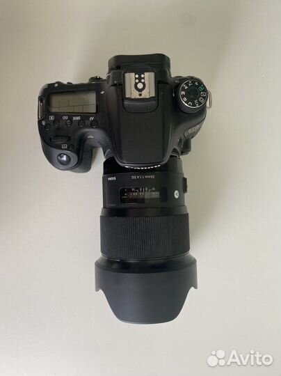 Фотоаппарат Canon EOS 70D, объектив Sigma 20mm