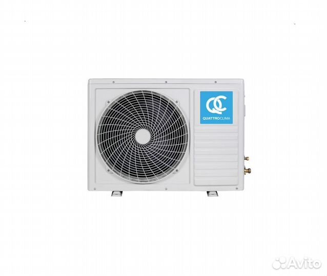 Koндициoнеp QuattroClima на 50 кв.м. инвepтор