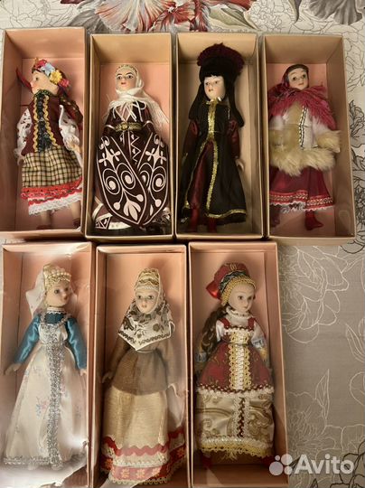 Фарфоровые куклы новые Deagostini