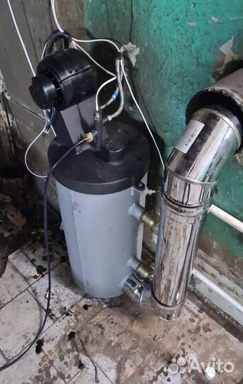 Котел на отработке