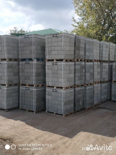 Блочный кирпич, керамзитобетонные блоки