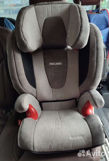 Автокресло recaro monza nova 15-36 серое