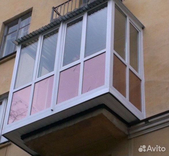 Стильный пвх балкон от производителя