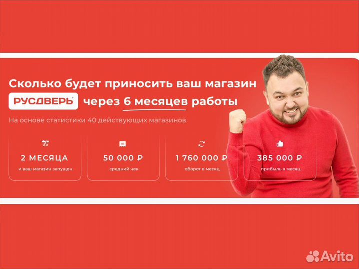 Заработок на продаже дверей. Доход от 389.000