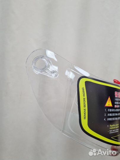 Визор прозрачный на шлем Jiekai