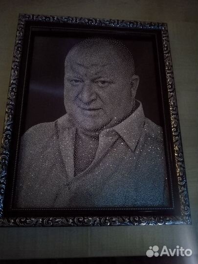 Портрет стразами