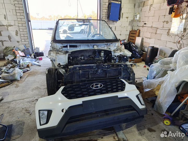 Передний бампер Hyundai Creta