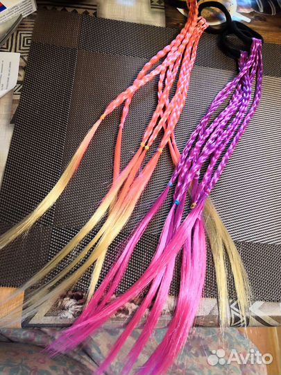 Резинки косички детские. Новые, выбор