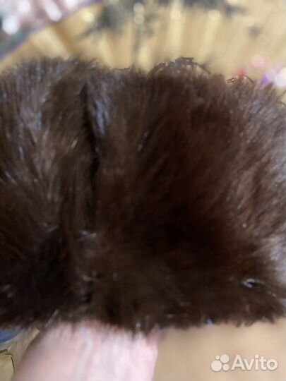 Шапка ушанка мужская натуральная