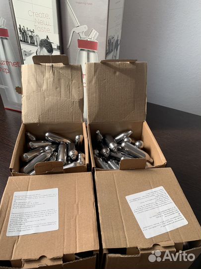 Баллончики для сифона и Сифон для крема