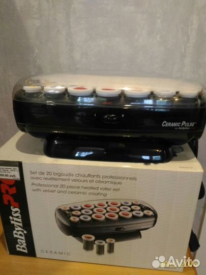 BaByliss Pro Бигуди велюровые керамика