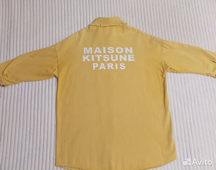 Рубашка женская джинсовая оверсайз