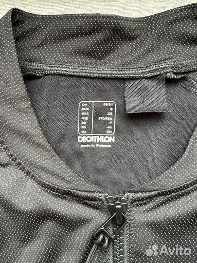 Велоджерси серо-черное ST 500 Rockrider, разм. 44