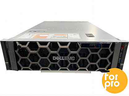 Сервер dell R940 8SFF 4x6248Gold 512GB, H730p