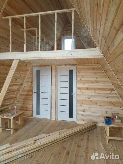 Построить каркасный дом в стиле А-Фрейм