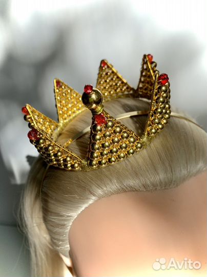 Корона на ободке ручной работы