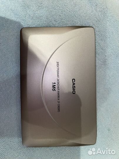 Электронная записная книжка casio sf-5900rs