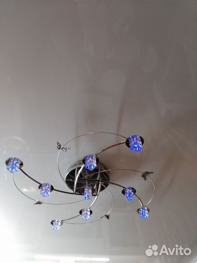 Люстра потолочная подвесная бу