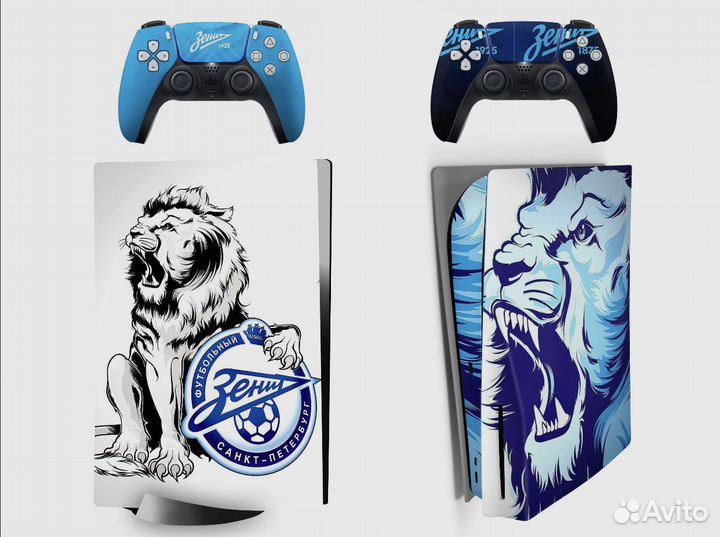 Наклейки для консоли PS5