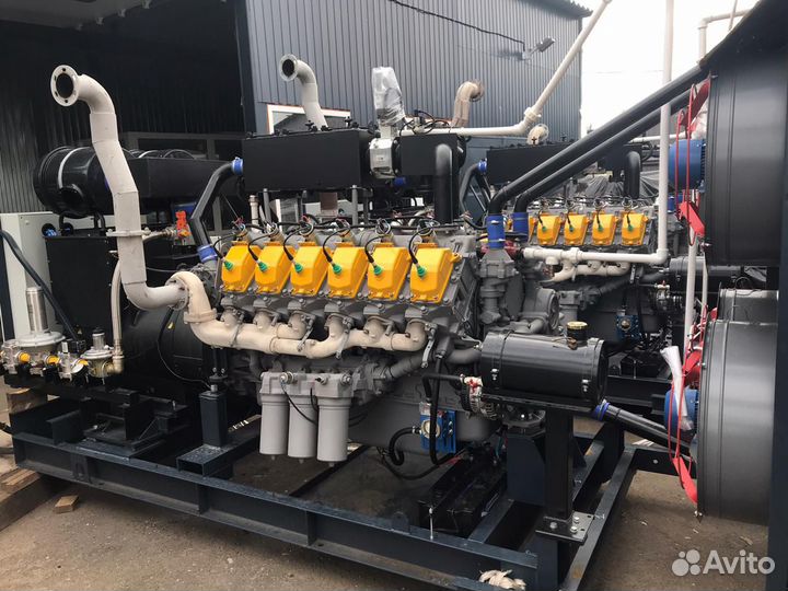 Газовый генератор 2000 кВт (гпу-2000) 2 мвт