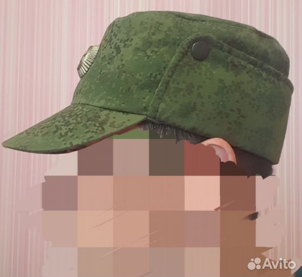 Кепка (фуражка) зимняя полевая пиксель 57 р