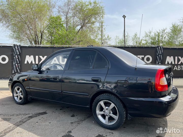 Hyundai Accent 1.5 МТ, 2008, 204 303 км