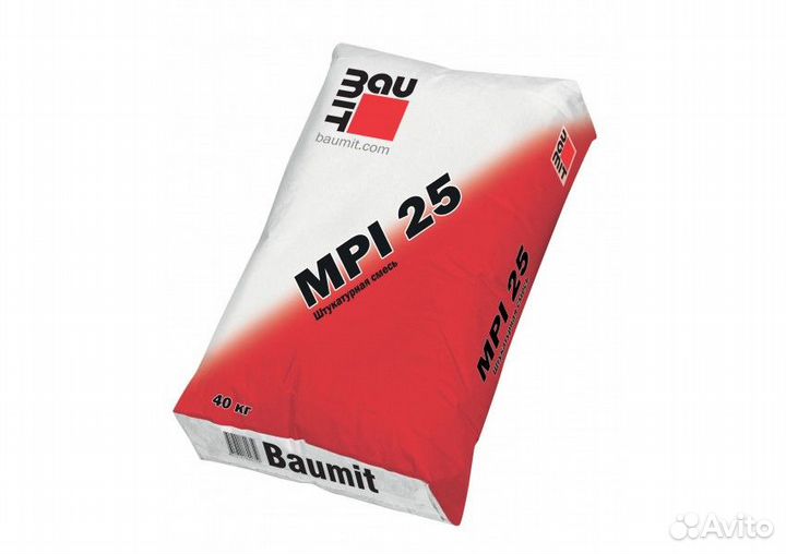 Штукатурка механизированная Baumit MPI 25,40 кг