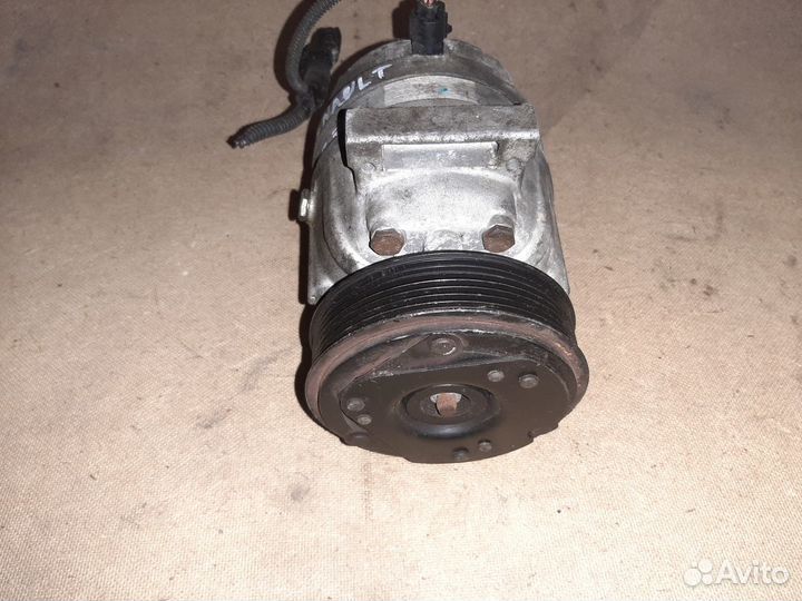 Компрессор кондиционера Рено Лагуна 2, 2.0 бензин