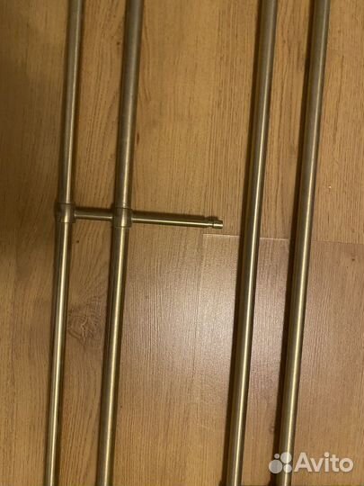 Карниз металлический уют двухрядный