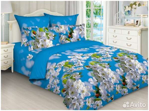 Постельное белье новое. Хлопок