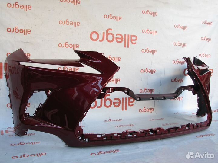 Lexus NX бампер передний красный 2017-2020