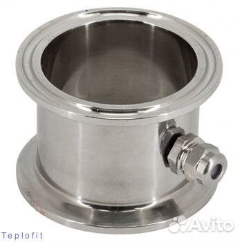 Мини - царга 3 дюйма с ниппелем под термометр