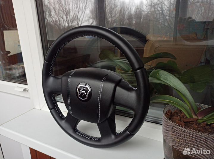 Руль Газель Некст Бизнес Газон кожа каучук