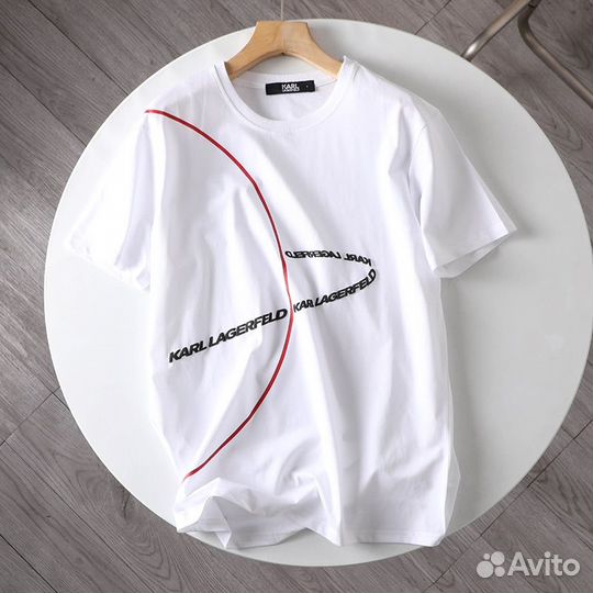 S- XL Новая футболка karl lagerfeld оригинал