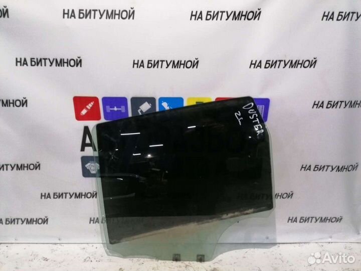 Стекло двери заднее левое Renault Duster