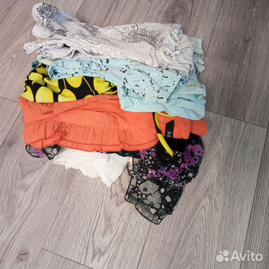 Женские вещи пакетом, блузки майки 50-54