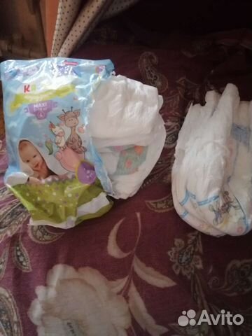 Подгузники каспер 4 и трусики хаггис