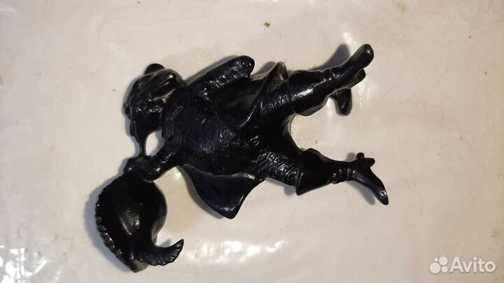 Подсвечник Кот в сапогах чугун СССР Касли