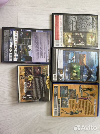 Диски с Компьютерными играми