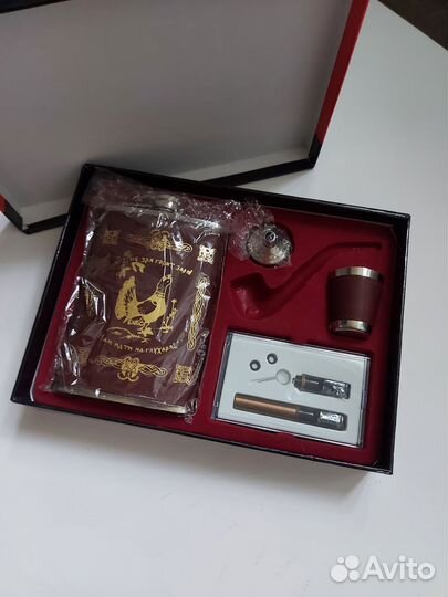 Фляжка. Набор подарочный мужской