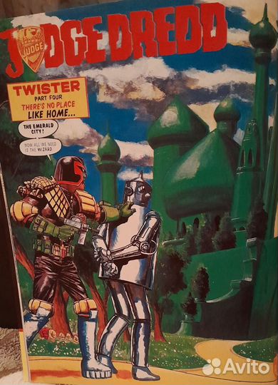 2000 AD: Bix Barton/Judge Dredd/Invasion+ 3 А4