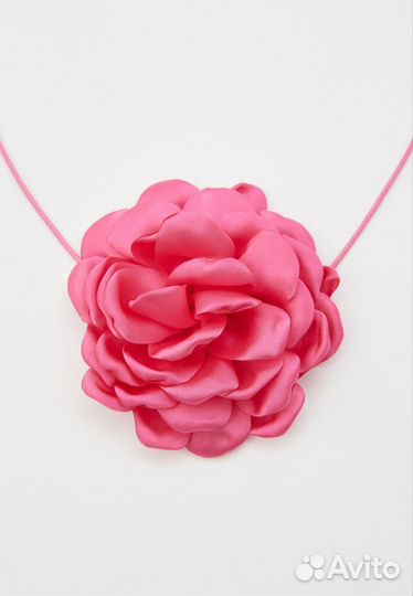 Чокер цветок