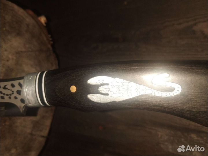 Нож охотничий ручной работы